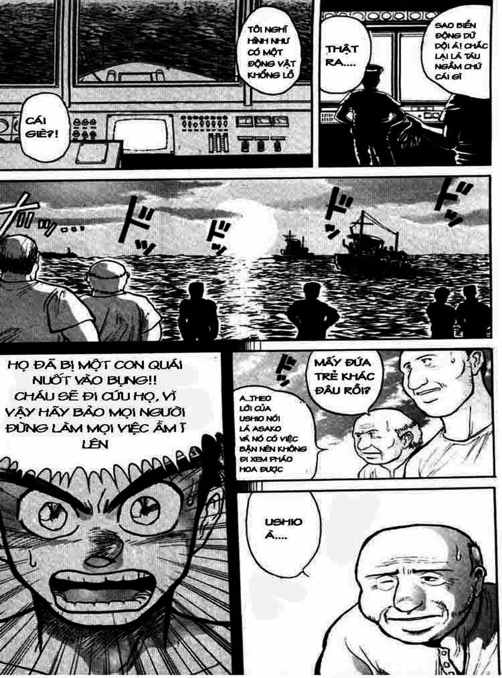 Truyện Tranh Cậu Bé Thần Giáo - Ushio And Tora trang 5