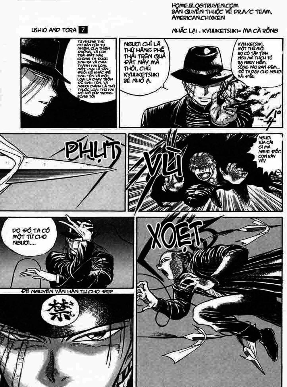 Truyện Tranh Cậu Bé Thần Giáo - Ushio And Tora trang 5