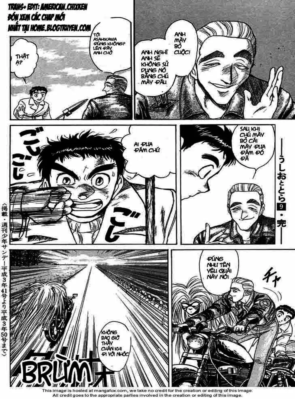 Truyện Tranh Cậu Bé Thần Giáo - Ushio And Tora trang 5