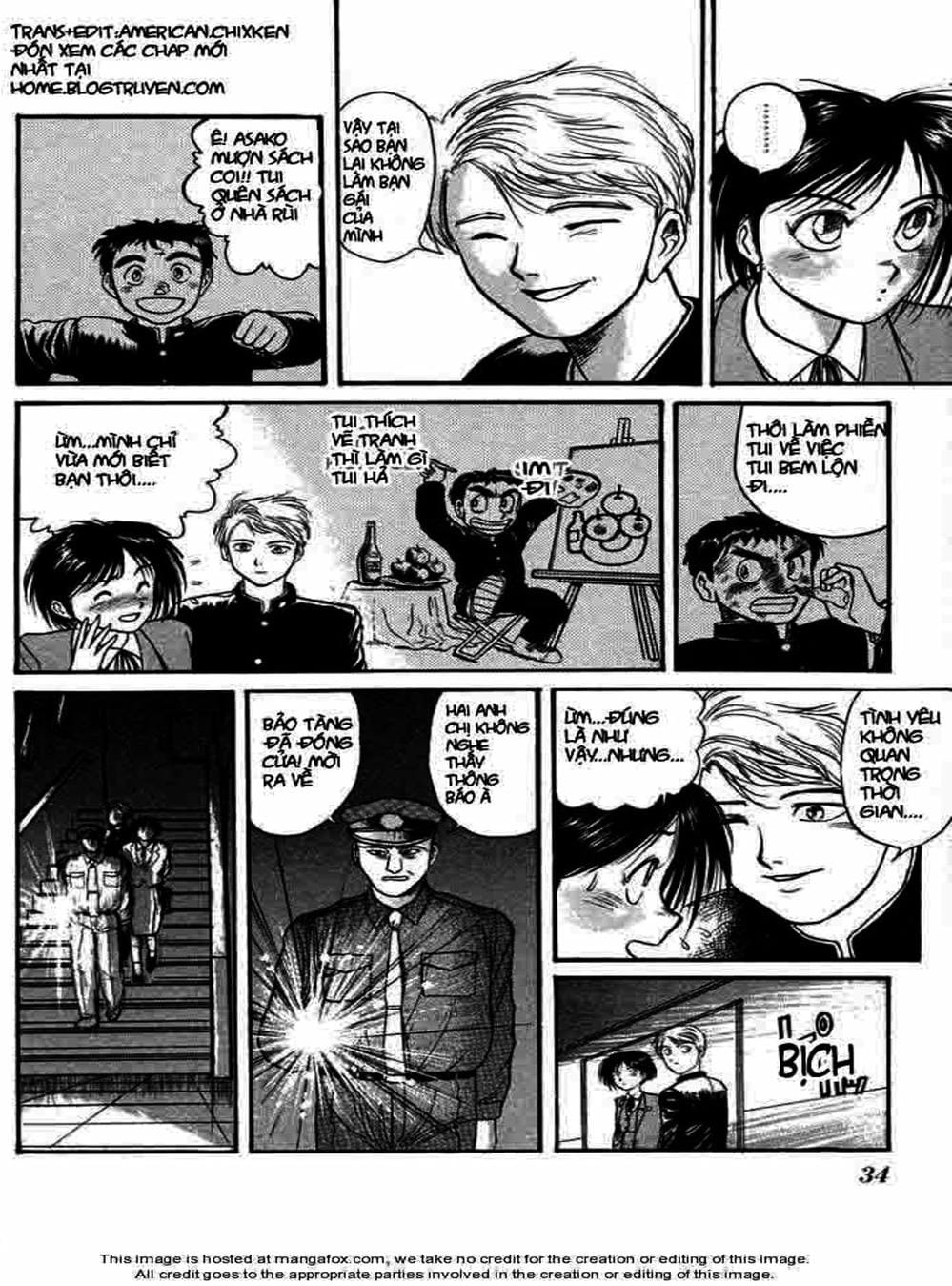 Truyện Tranh Cậu Bé Thần Giáo - Ushio And Tora trang 5