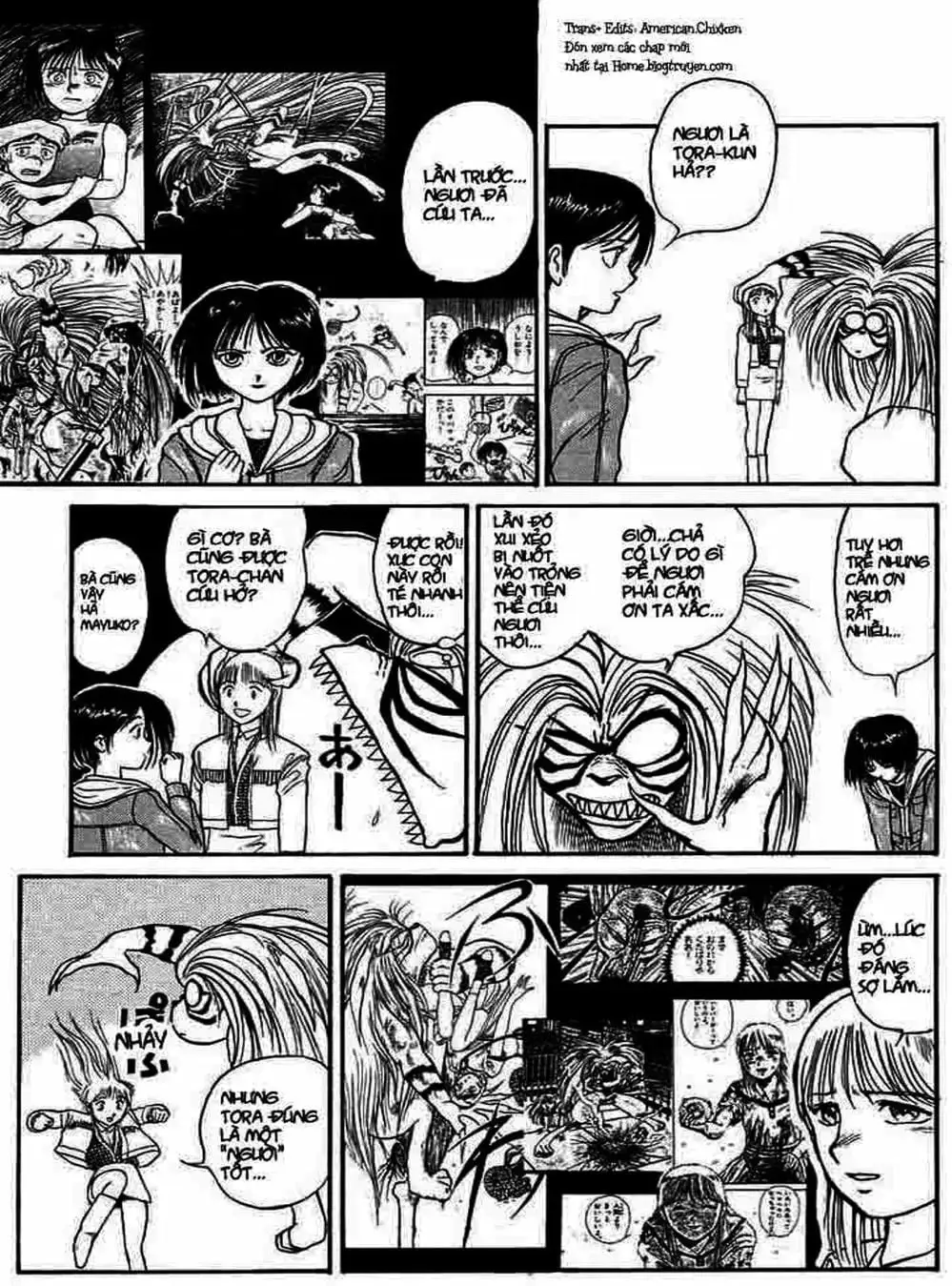 Truyện Tranh Cậu Bé Thần Giáo - Ushio And Tora trang 5