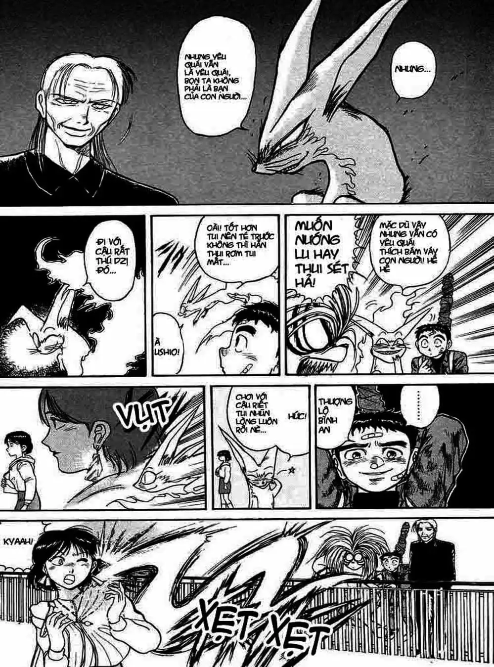 Truyện Tranh Cậu Bé Thần Giáo - Ushio And Tora trang 5