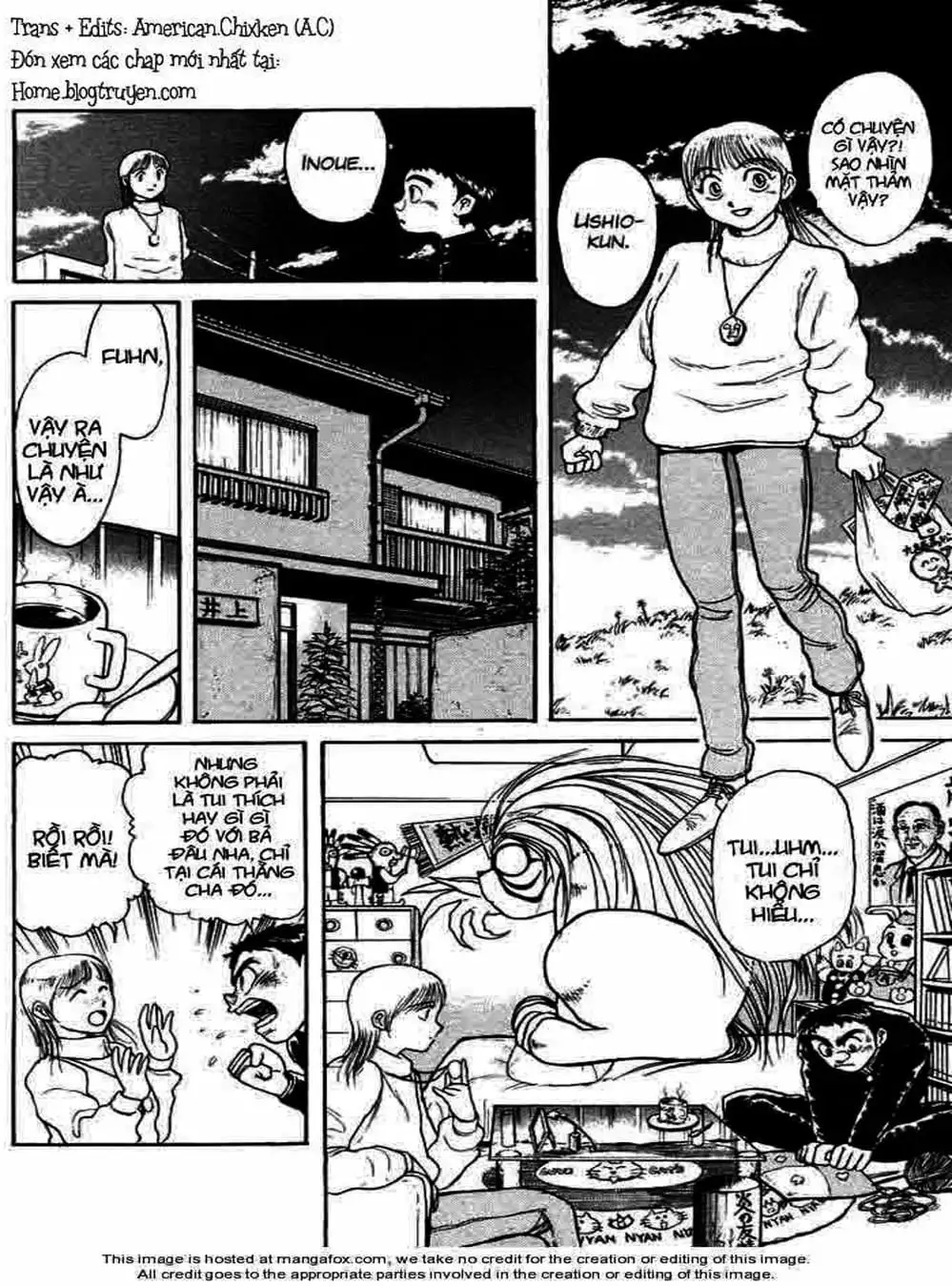 Truyện Tranh Cậu Bé Thần Giáo - Ushio And Tora trang 5