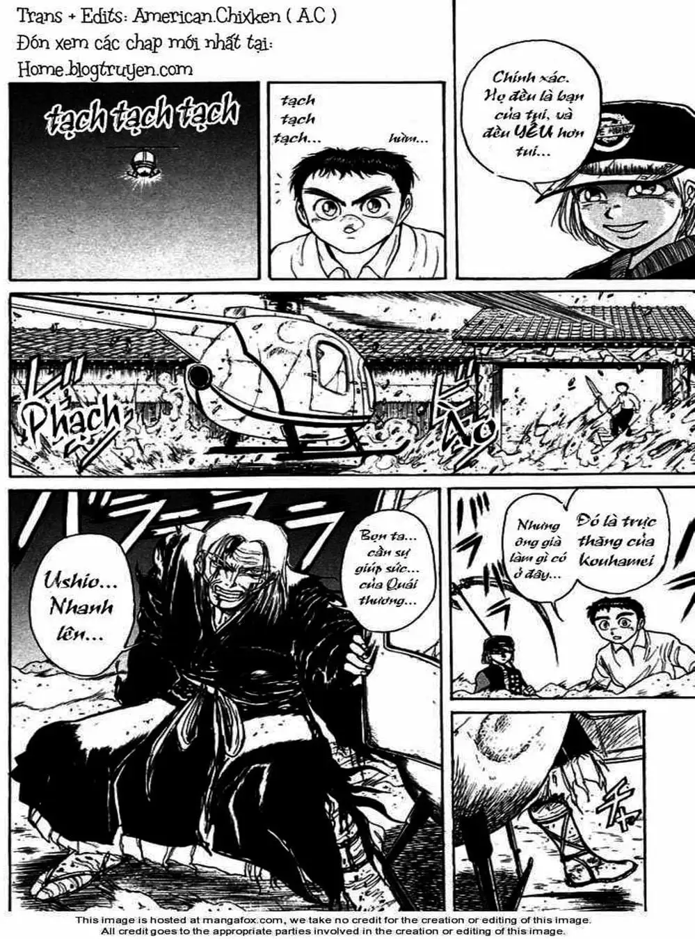 Truyện Tranh Cậu Bé Thần Giáo - Ushio And Tora trang 5