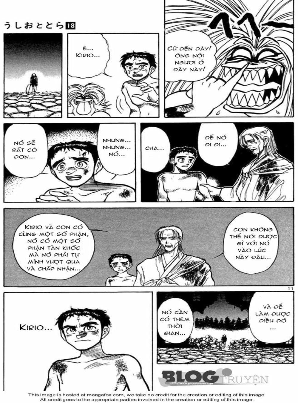 Truyện Tranh Cậu Bé Thần Giáo - Ushio And Tora trang 5