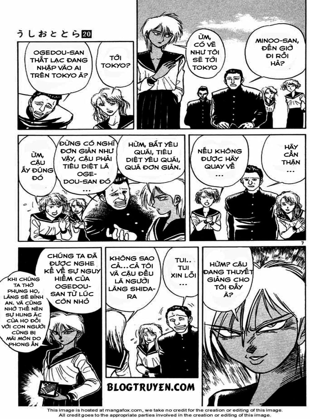 Truyện Tranh Cậu Bé Thần Giáo - Ushio And Tora trang 5