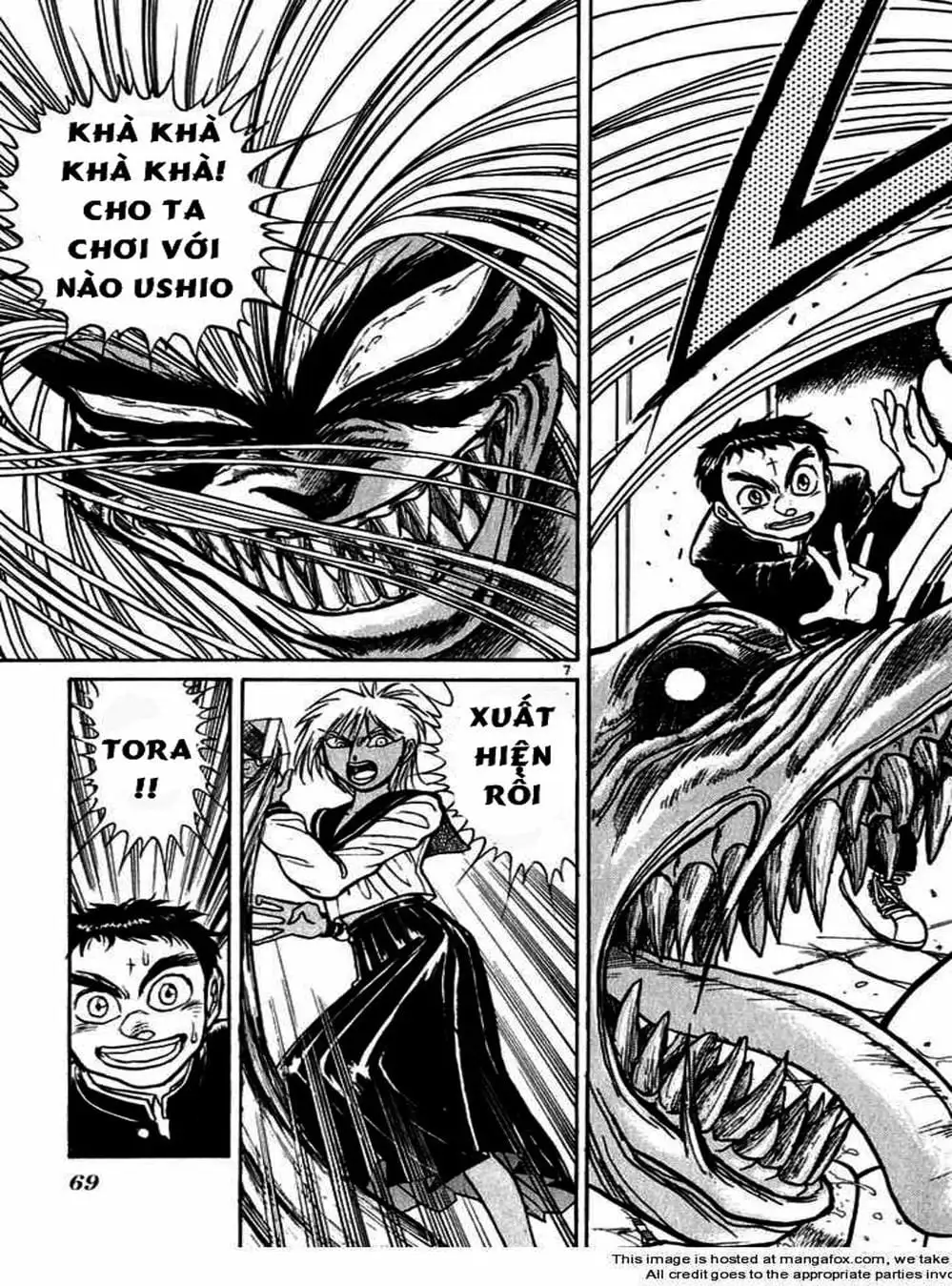 Truyện Tranh Cậu Bé Thần Giáo - Ushio And Tora trang 5