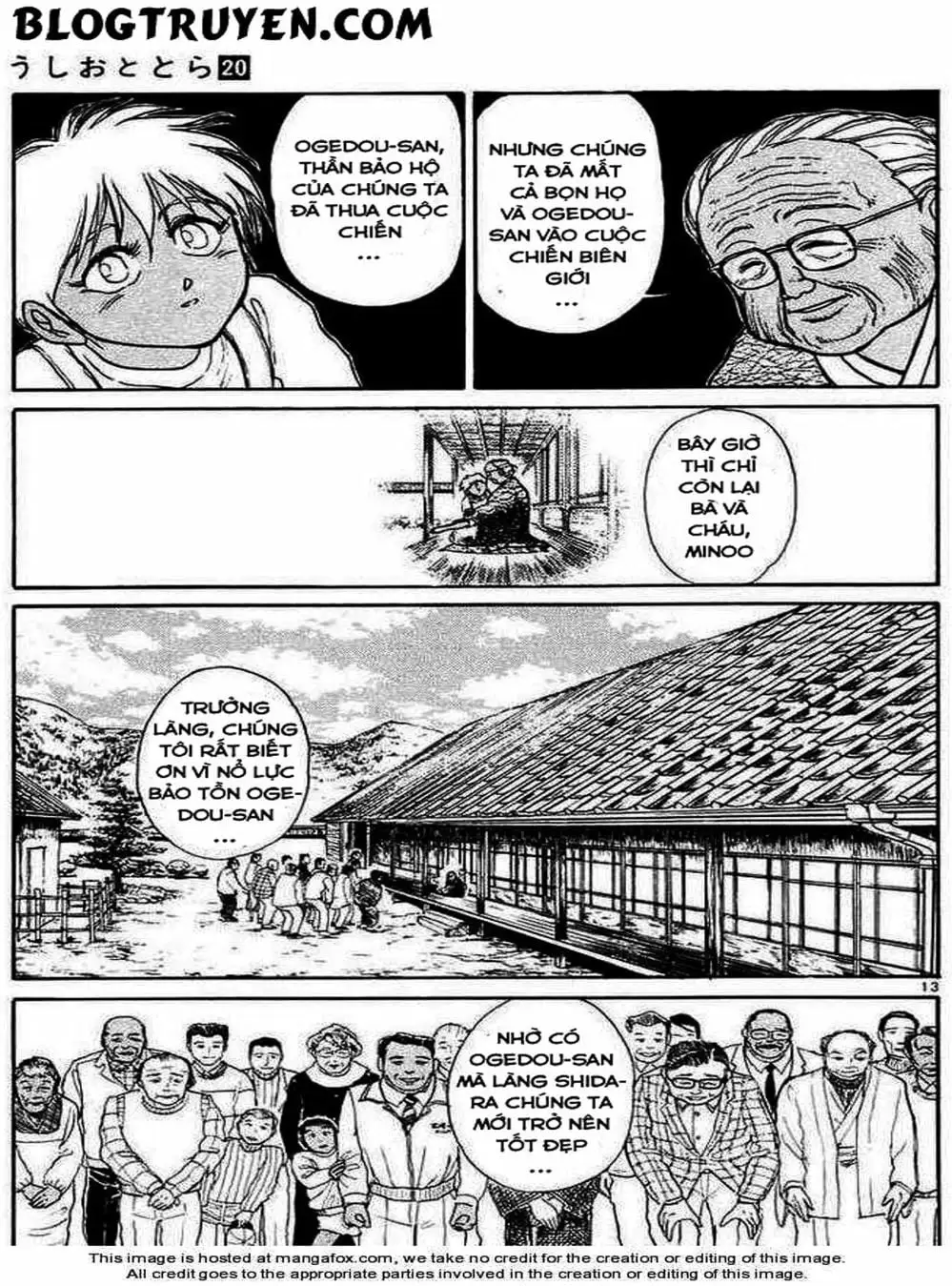 Truyện Tranh Cậu Bé Thần Giáo - Ushio And Tora trang 5