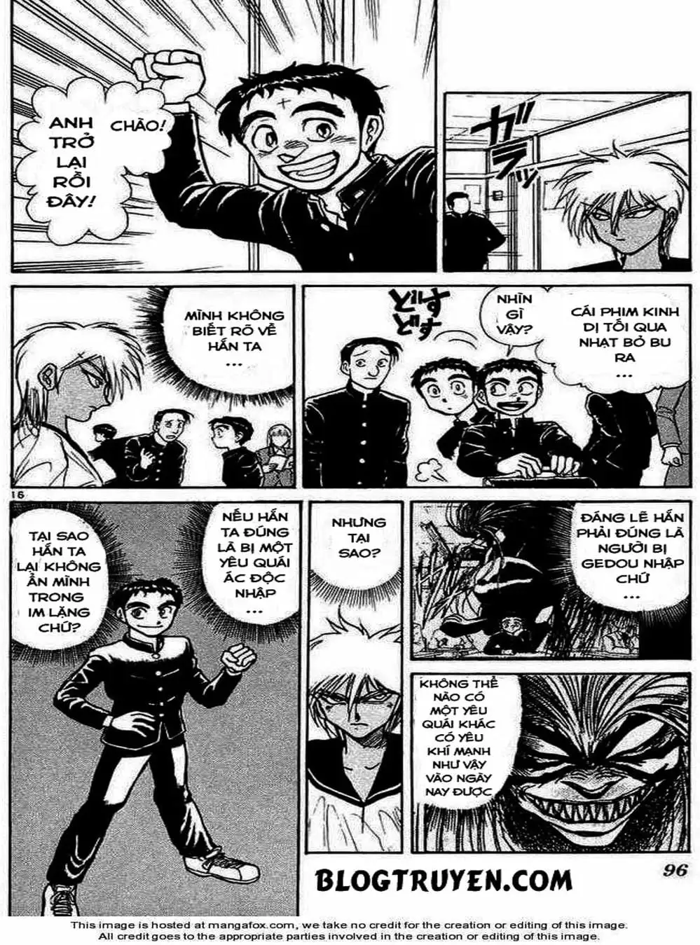 Truyện Tranh Cậu Bé Thần Giáo - Ushio And Tora trang 5