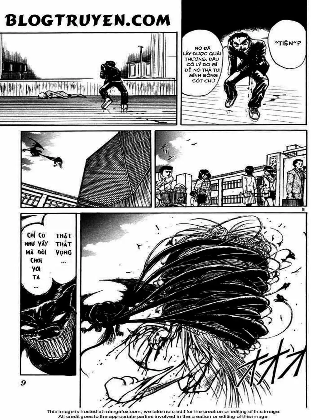 Truyện Tranh Cậu Bé Thần Giáo - Ushio And Tora trang 5