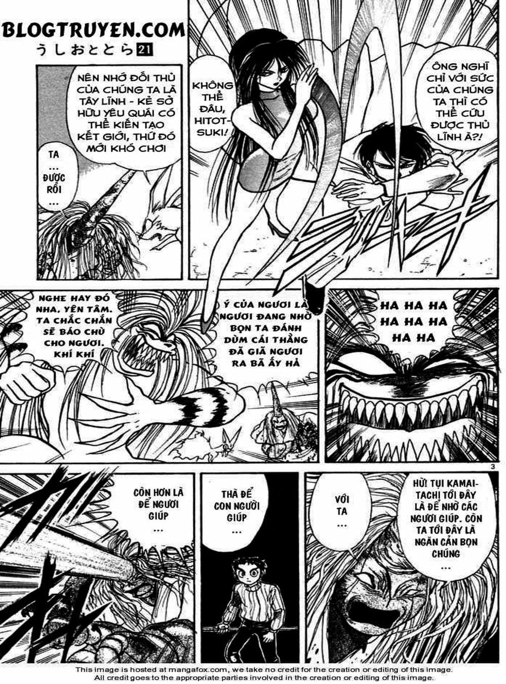 Truyện Tranh Cậu Bé Thần Giáo - Ushio And Tora trang 5