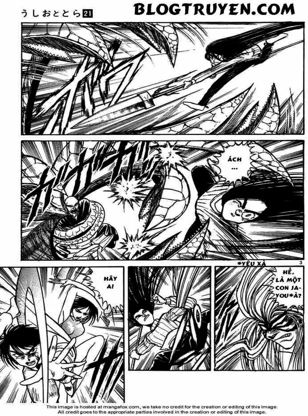 Truyện Tranh Cậu Bé Thần Giáo - Ushio And Tora trang 5