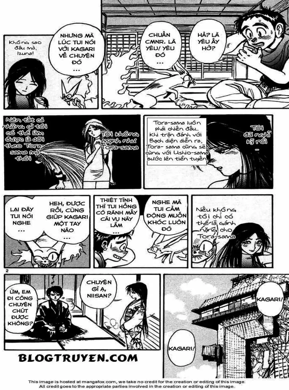 Truyện Tranh Cậu Bé Thần Giáo - Ushio And Tora trang 5