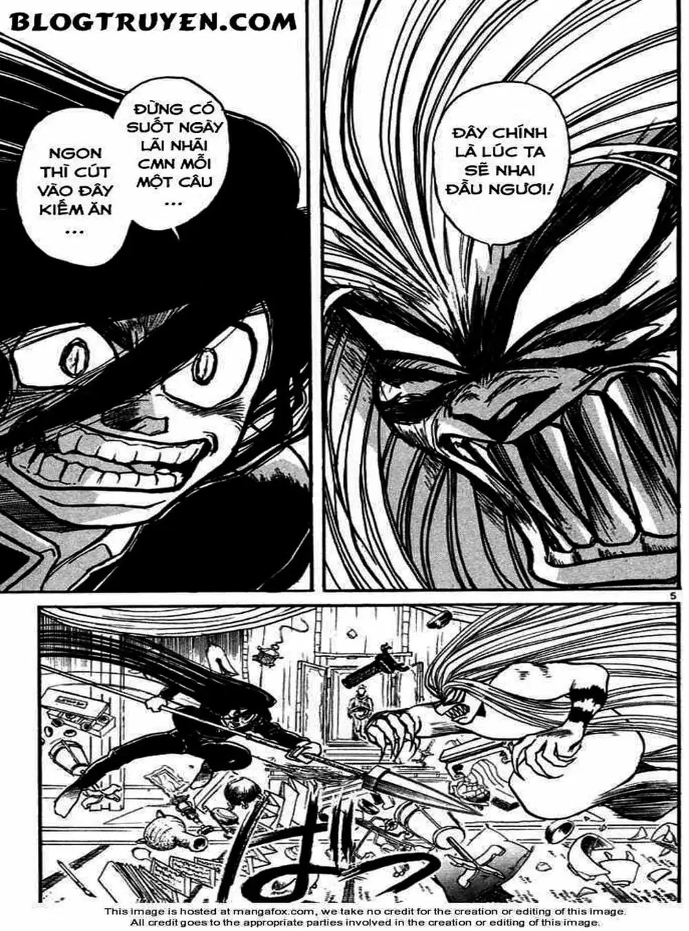 Truyện Tranh Cậu Bé Thần Giáo - Ushio And Tora trang 5