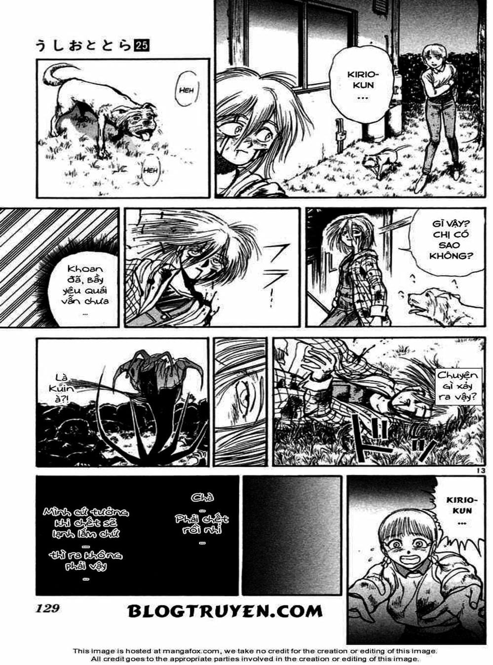 Truyện Tranh Cậu Bé Thần Giáo - Ushio And Tora trang 5