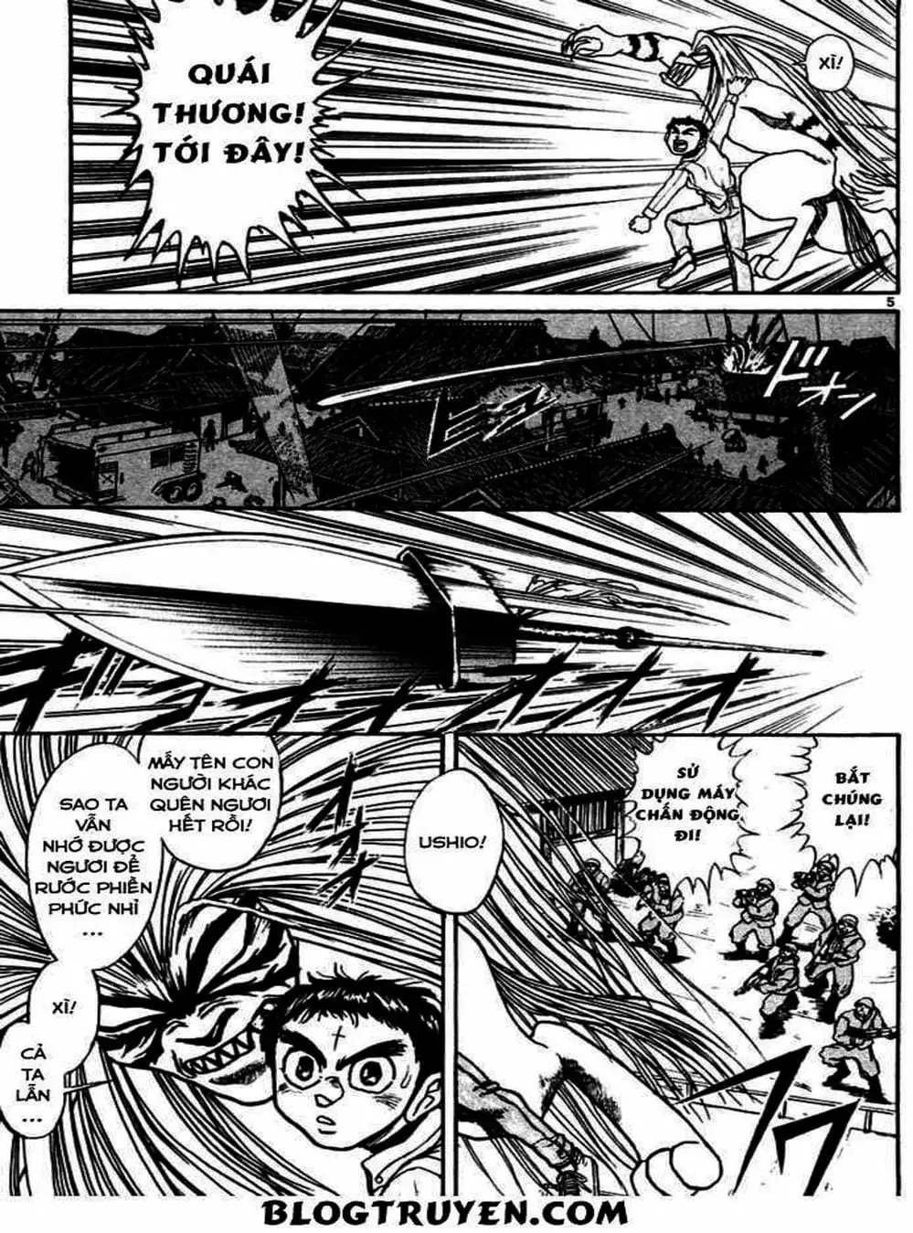 Truyện Tranh Cậu Bé Thần Giáo - Ushio And Tora trang 5