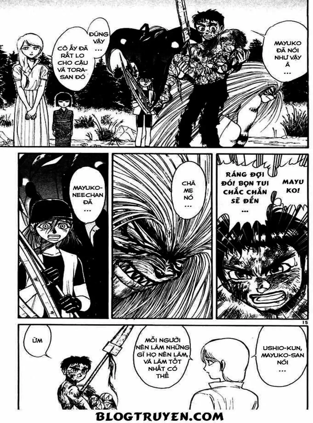 Truyện Tranh Cậu Bé Thần Giáo - Ushio And Tora trang 5