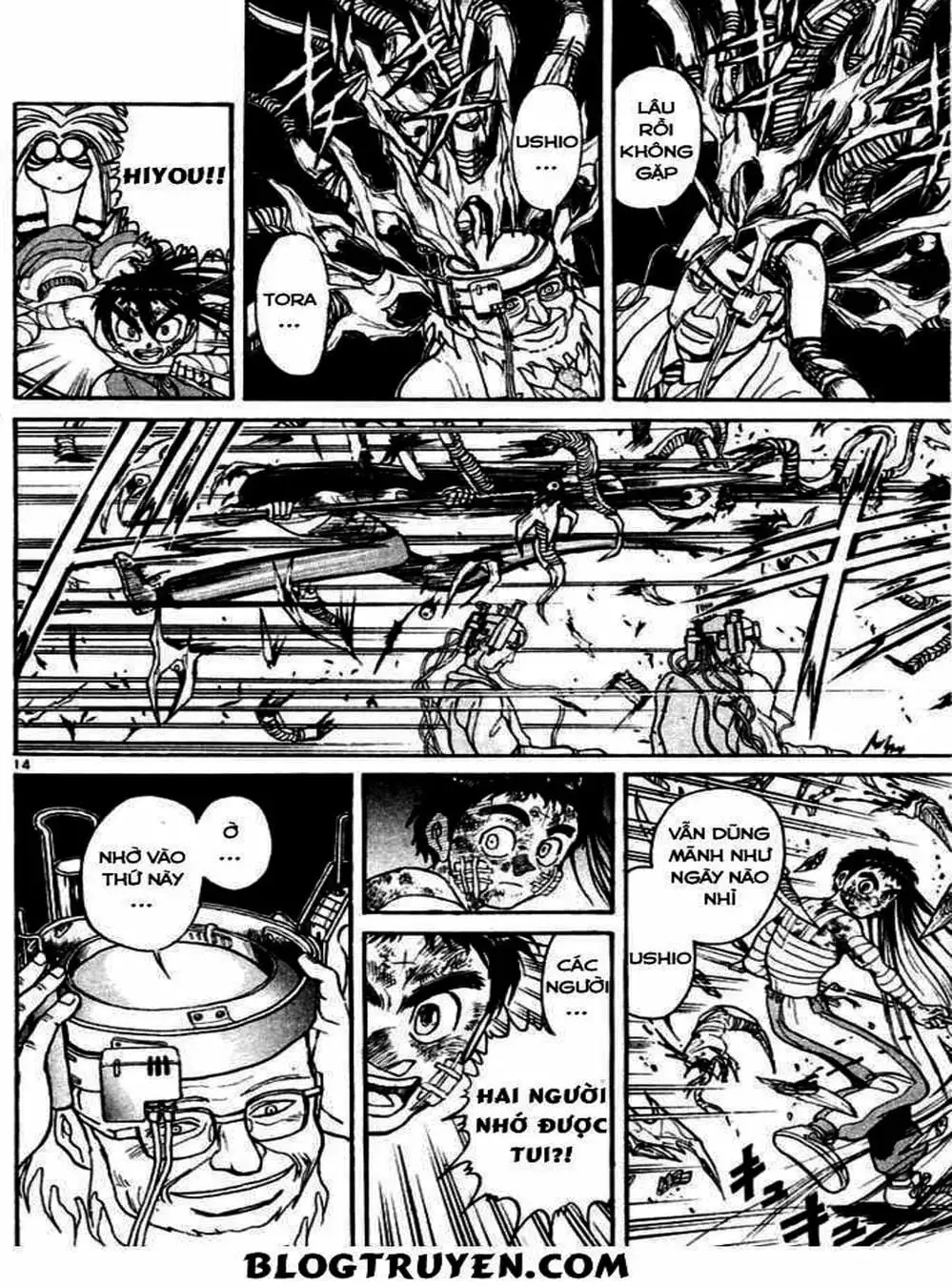 Truyện Tranh Cậu Bé Thần Giáo - Ushio And Tora trang 5