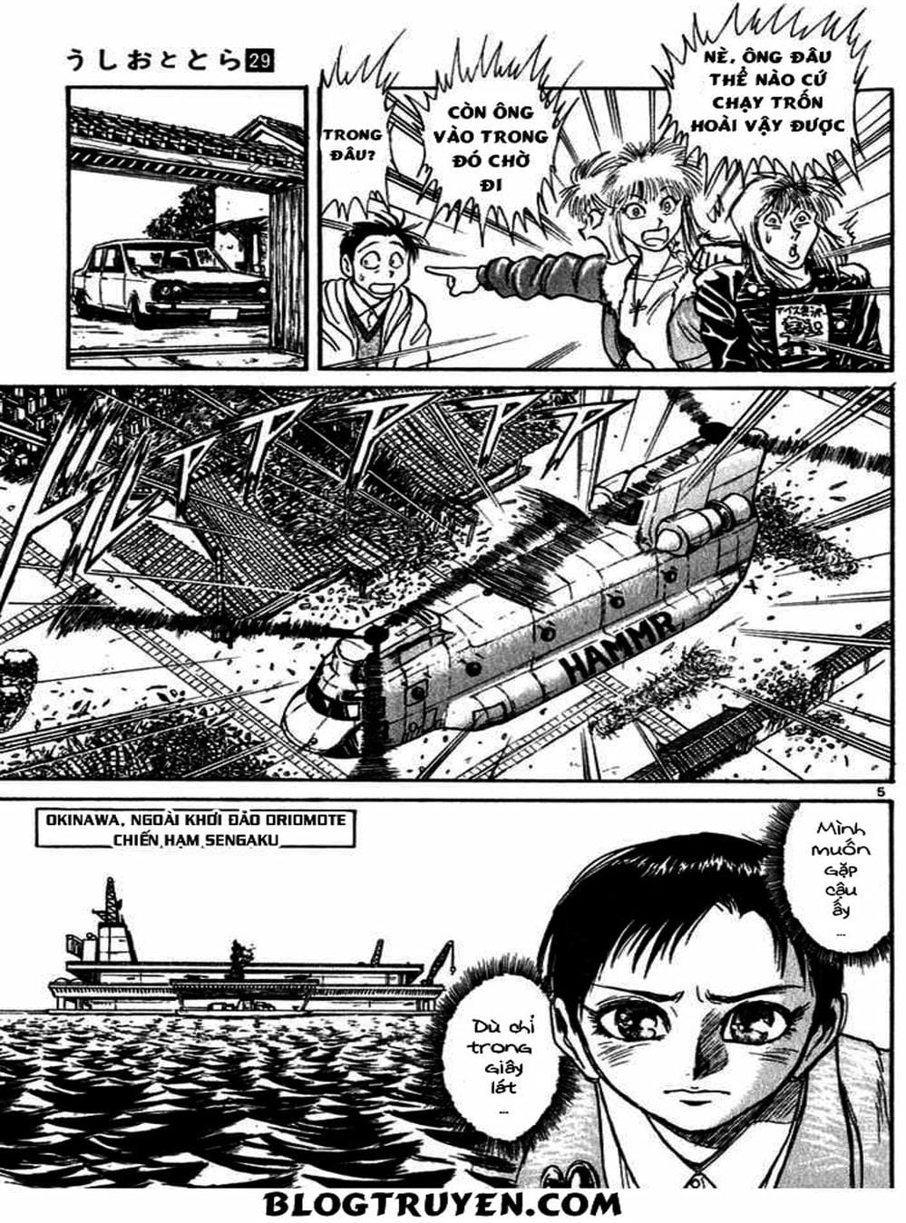 Truyện Tranh Cậu Bé Thần Giáo - Ushio And Tora trang 5