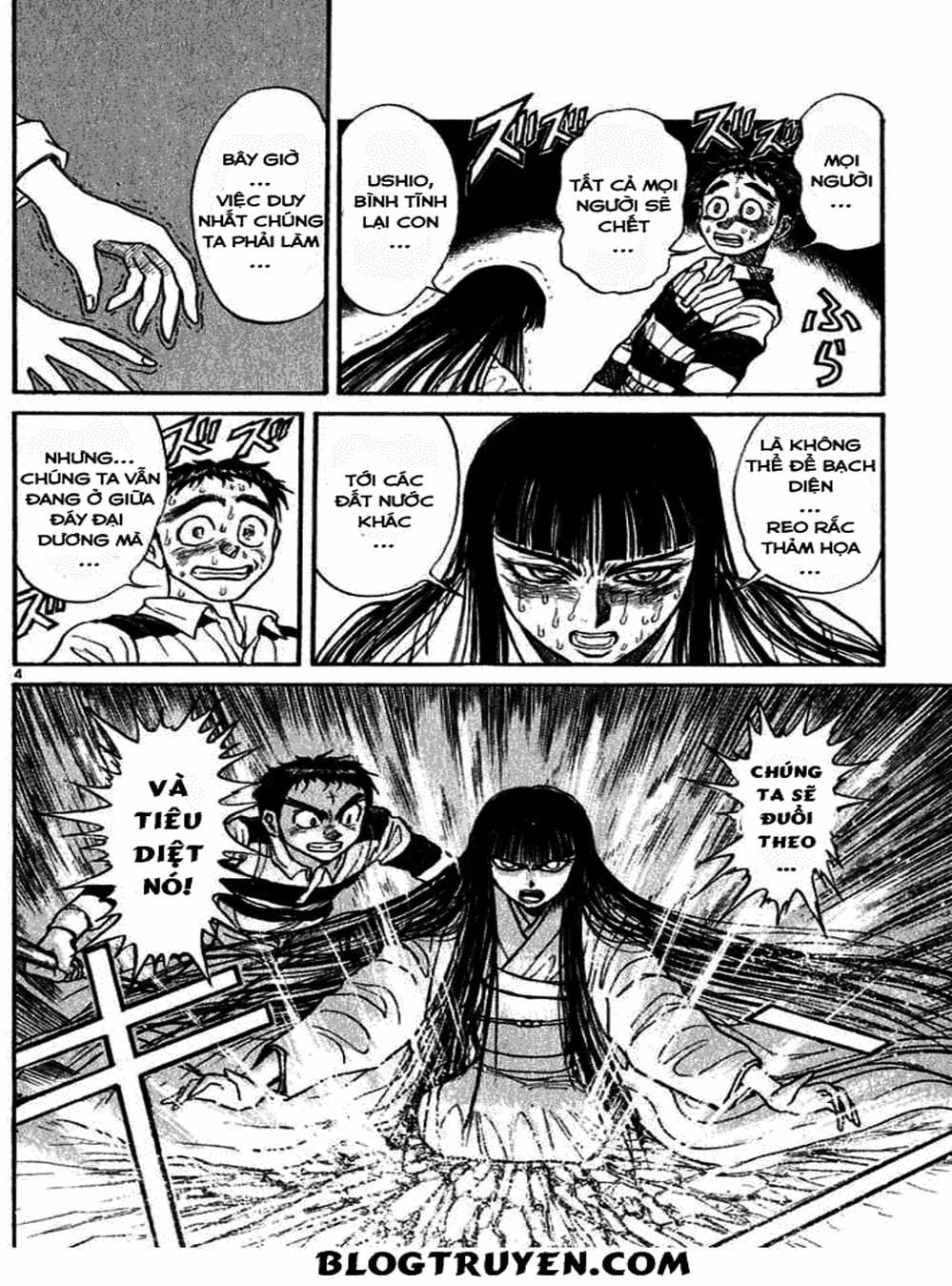 Truyện Tranh Cậu Bé Thần Giáo - Ushio And Tora trang 5