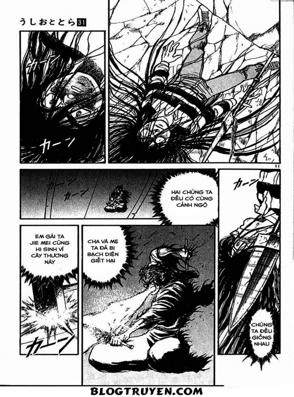 Truyện Tranh Cậu Bé Thần Giáo - Ushio And Tora trang 5