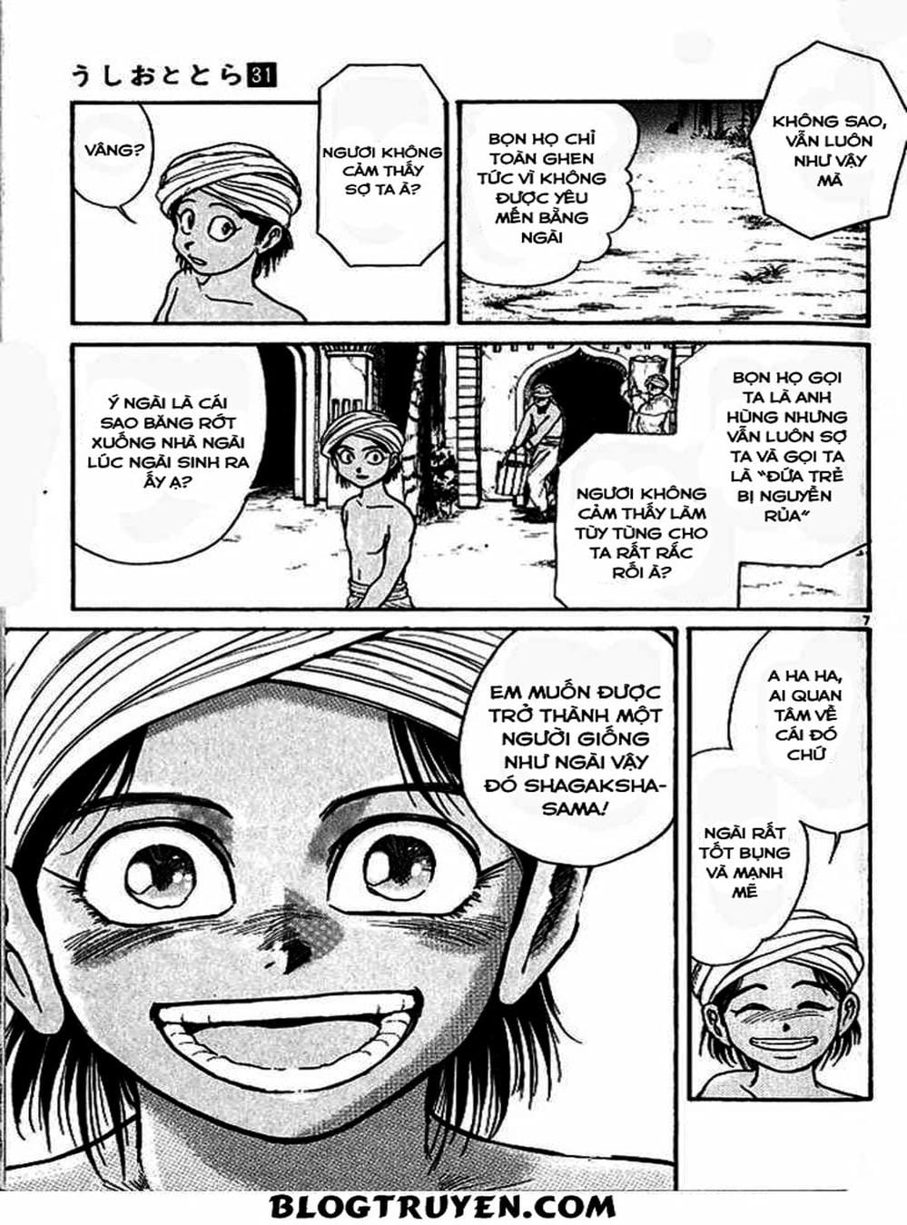 Truyện Tranh Cậu Bé Thần Giáo - Ushio And Tora trang 5