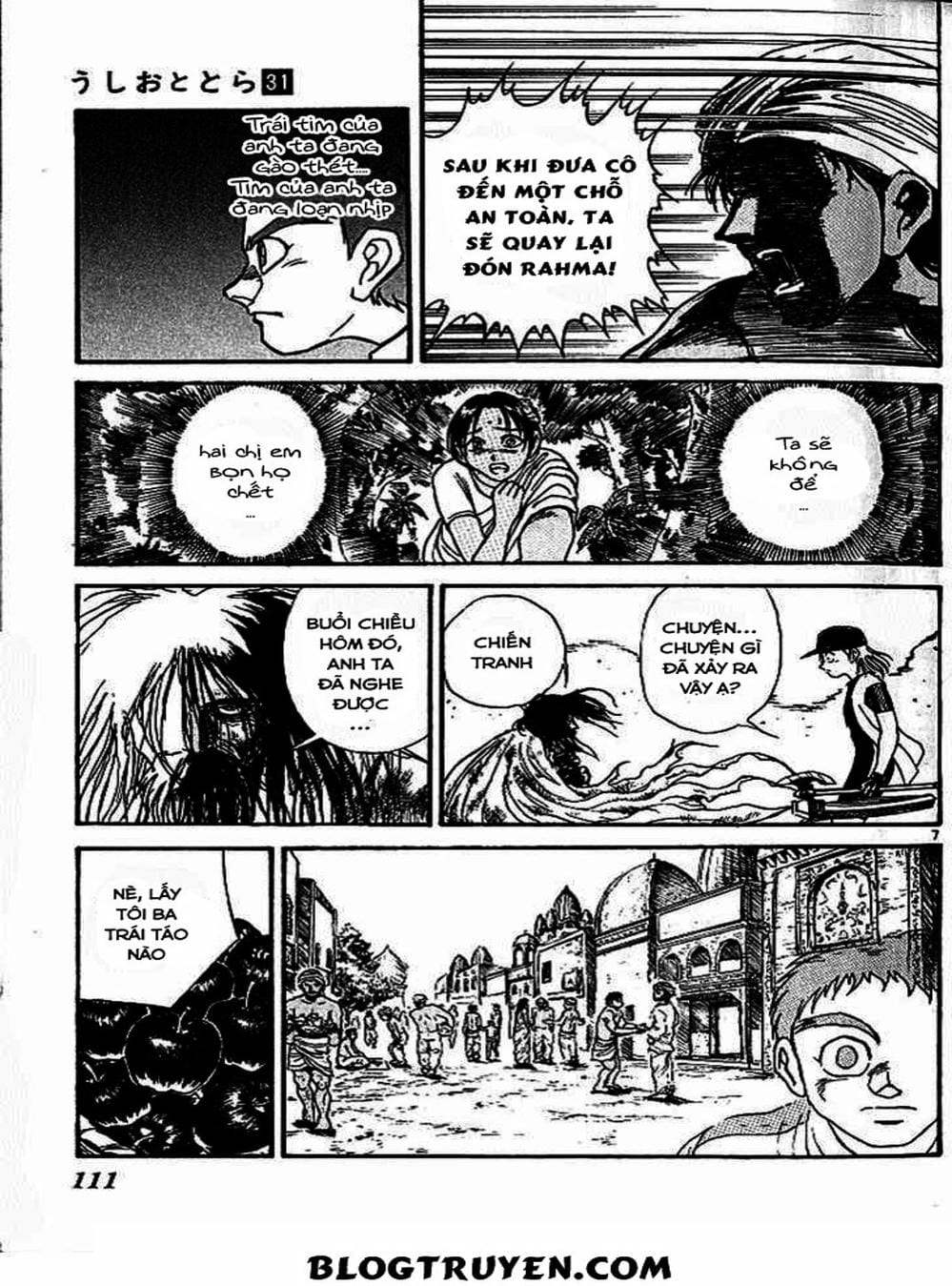 Truyện Tranh Cậu Bé Thần Giáo - Ushio And Tora trang 5