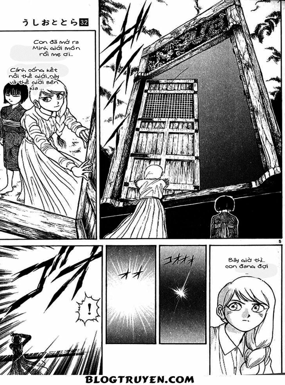 Truyện Tranh Cậu Bé Thần Giáo - Ushio And Tora trang 5