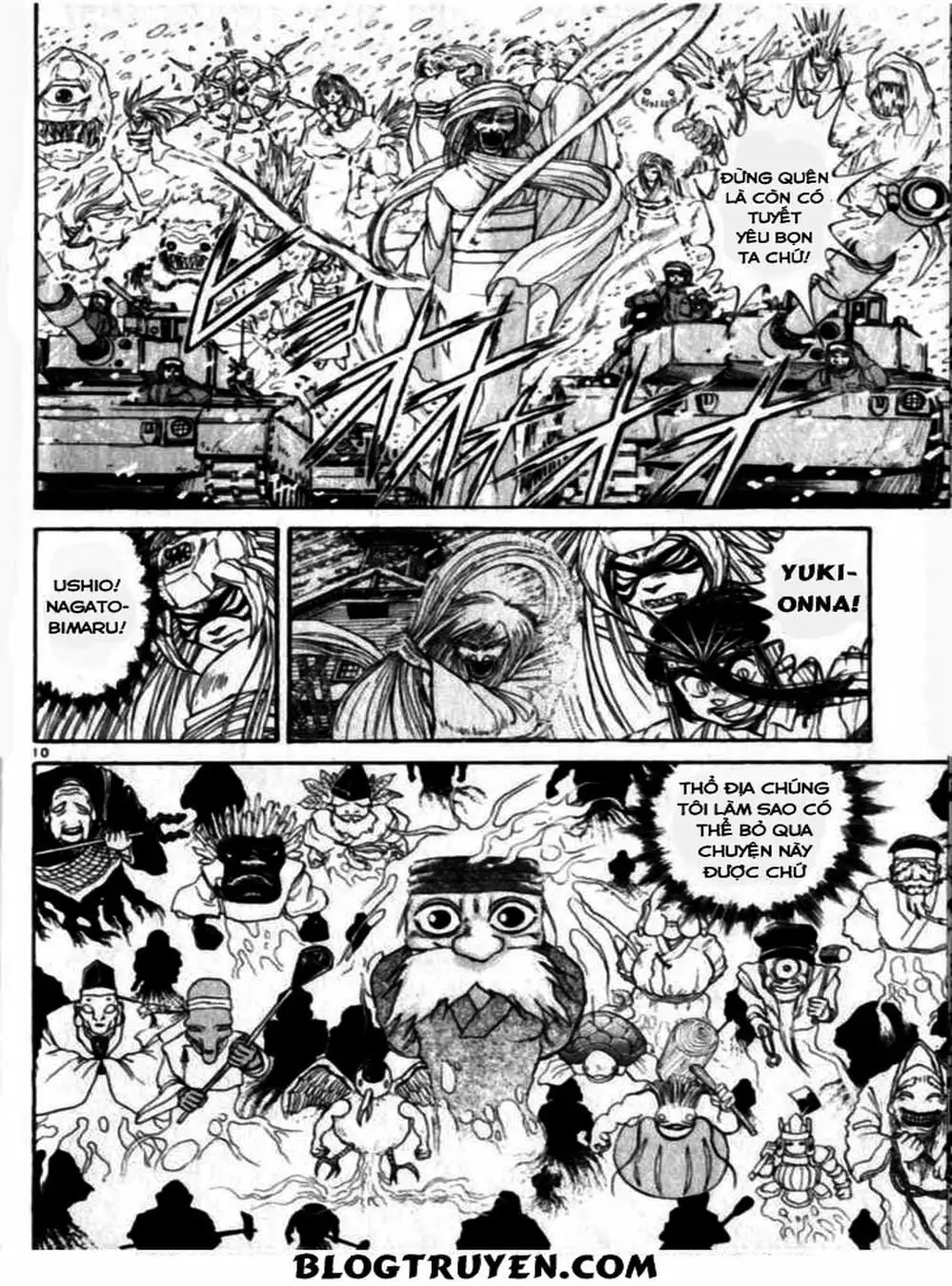 Truyện Tranh Cậu Bé Thần Giáo - Ushio And Tora trang 5