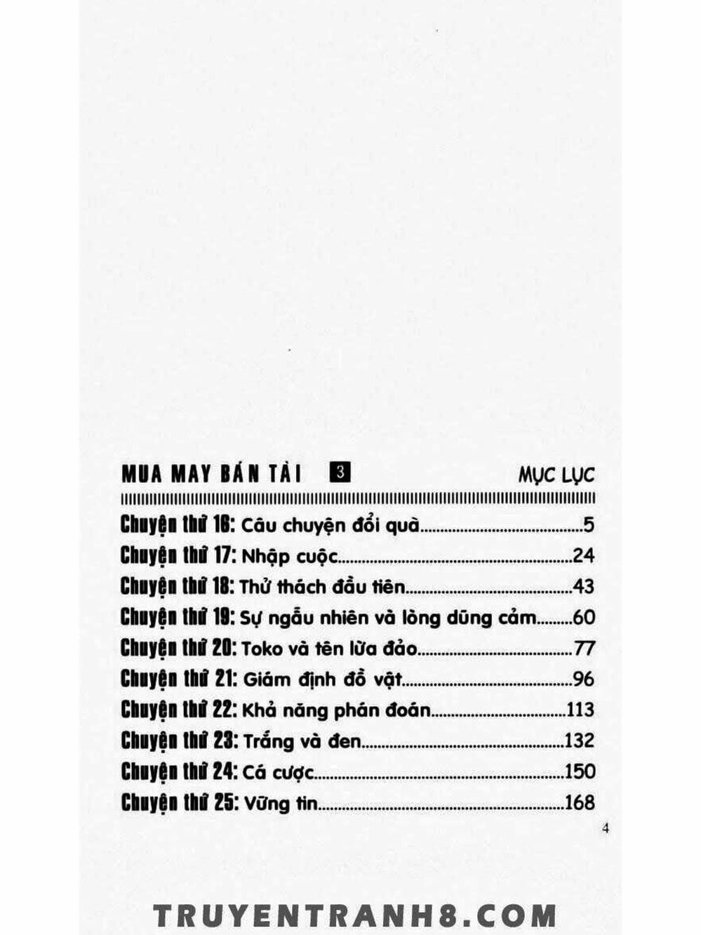 Truyện Tranh Mua May Bán Tài - Uttare Daikichi! trang 3