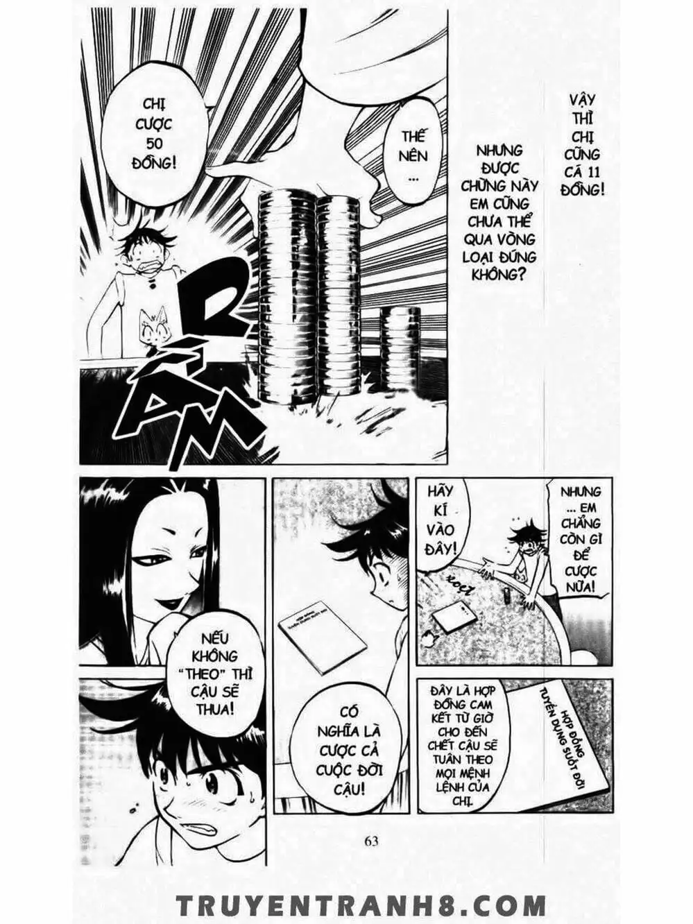 Truyện Tranh Mua May Bán Tài - Uttare Daikichi! trang 3