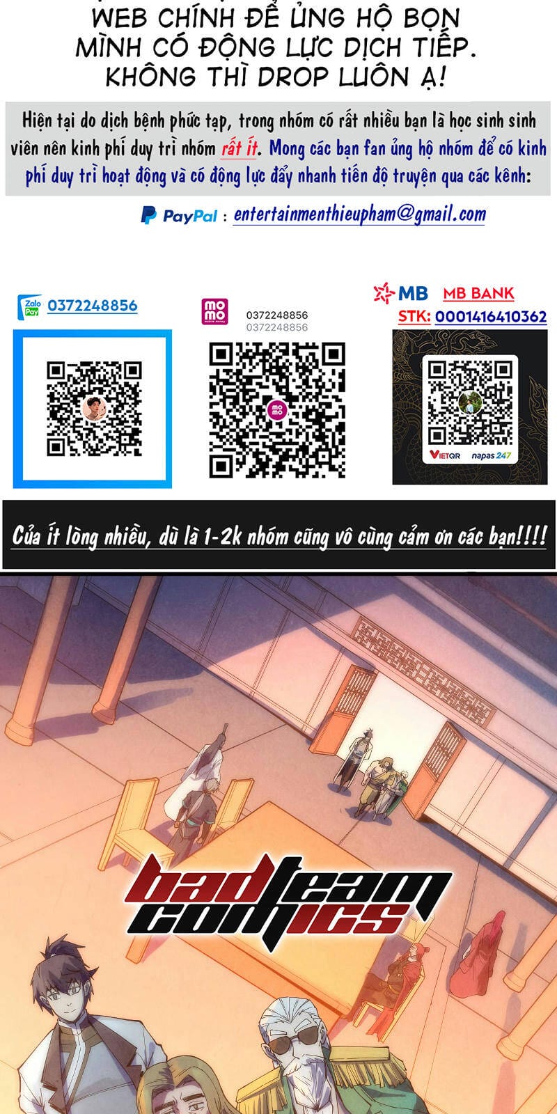 Truyện Tranh Vạn Cổ Chí Tôn trang 5