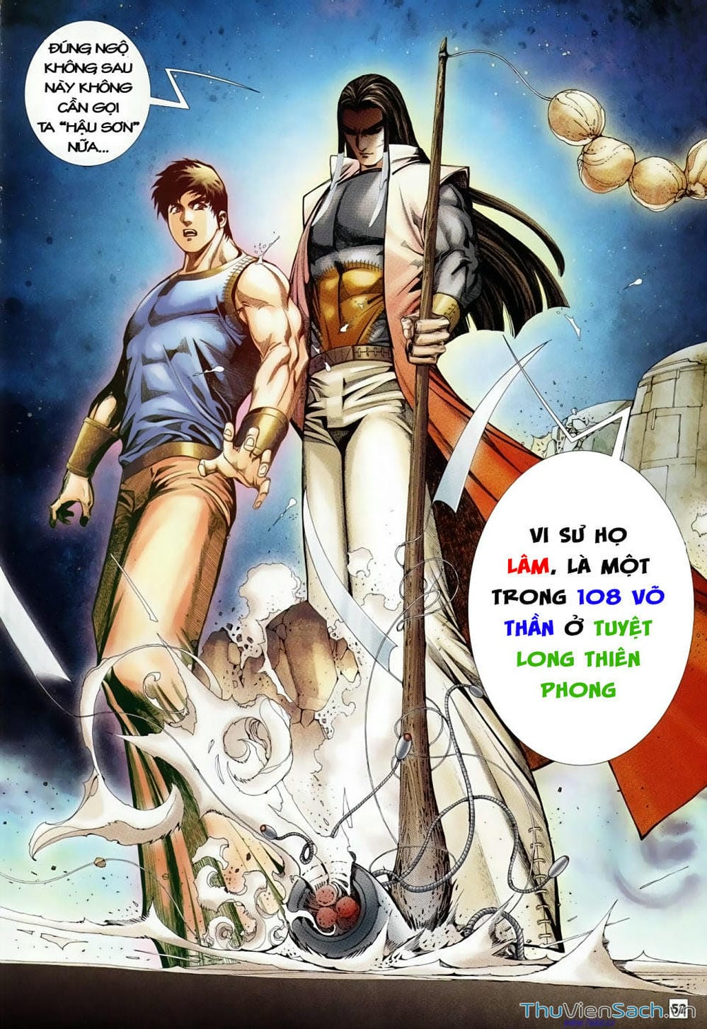 Truyện Tranh Võ Thần 108 trang 2