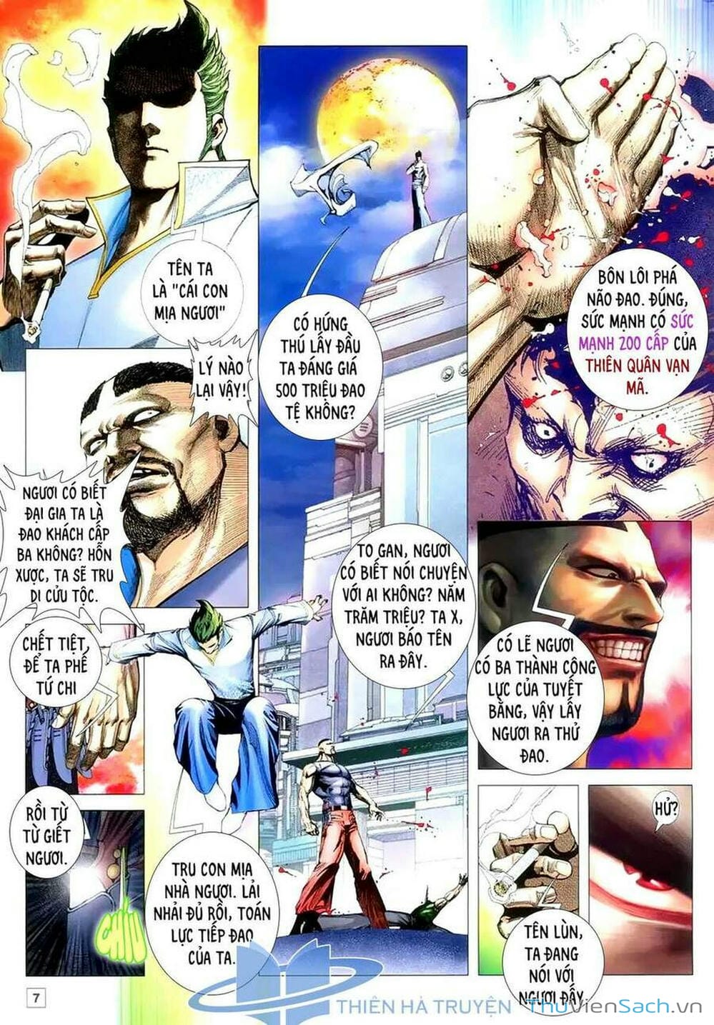 Truyện Tranh Võ Thần 108 trang 2