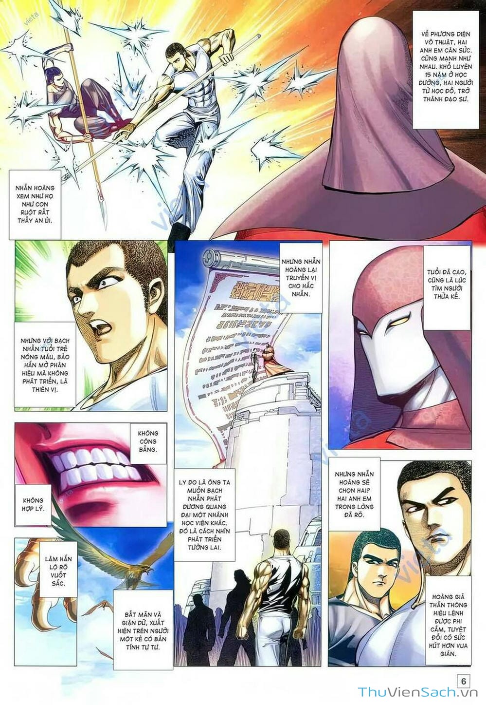 Truyện Tranh Võ Thần 108 trang 2