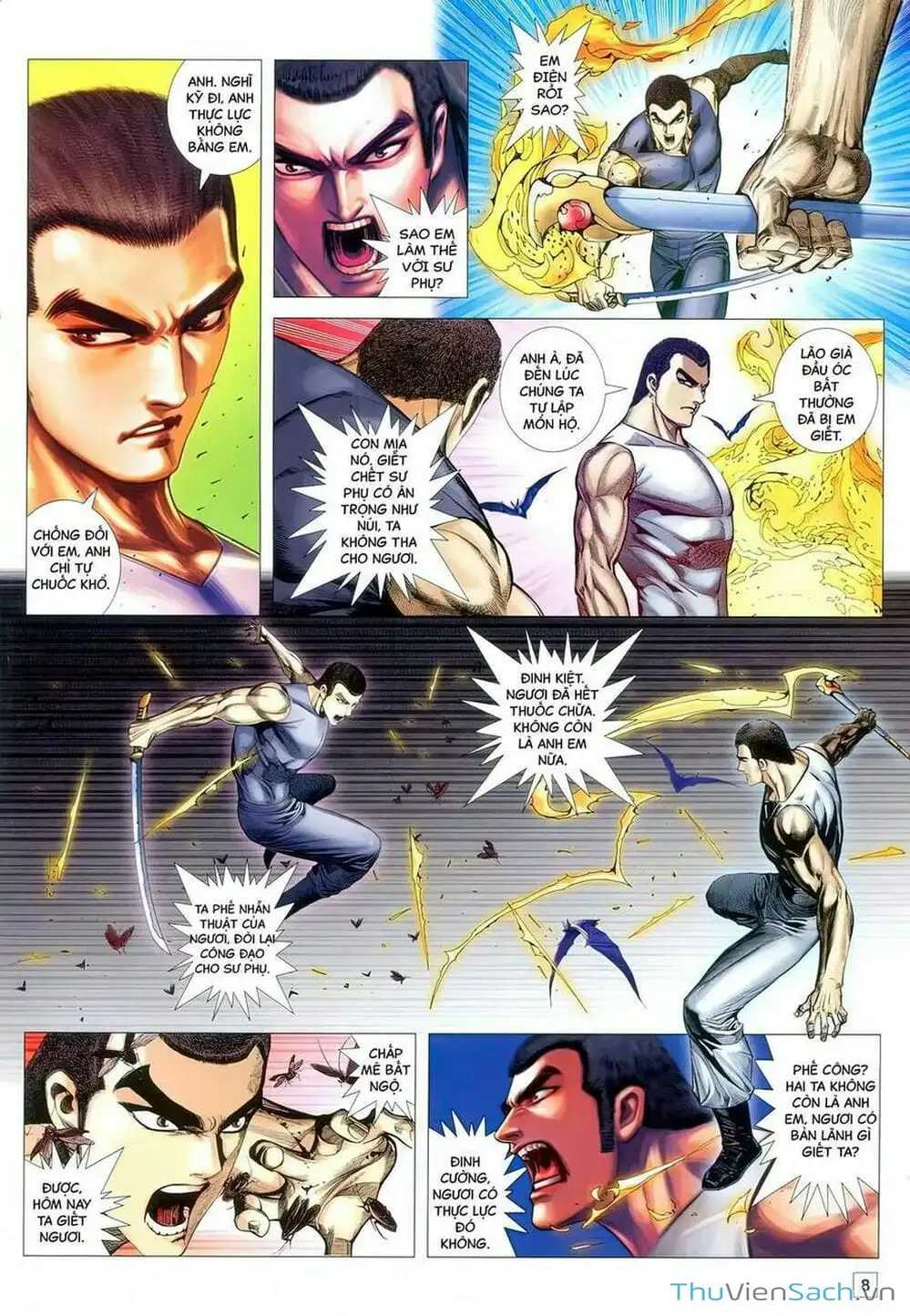 Truyện Tranh Võ Thần 108 trang 2