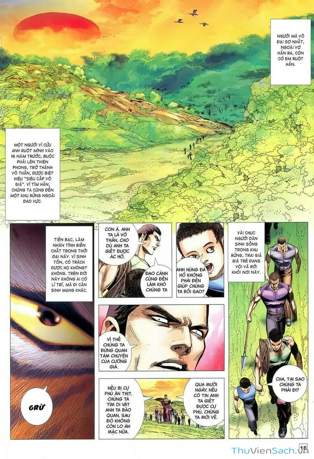 Truyện Tranh Võ Thần 108 trang 2