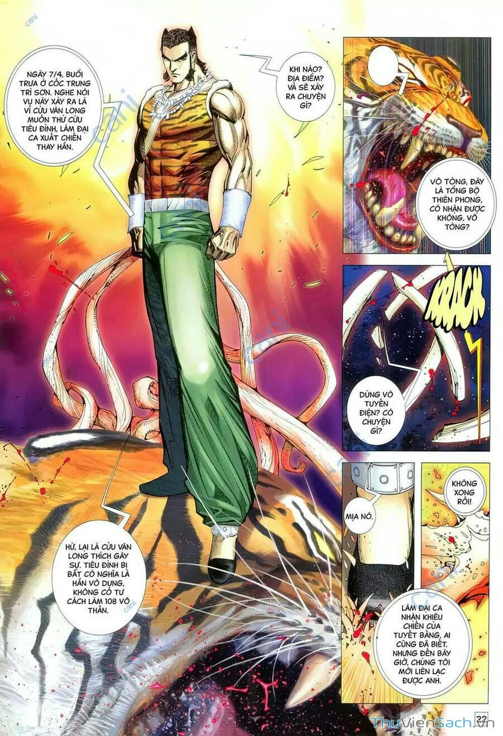 Truyện Tranh Võ Thần 108 trang 2