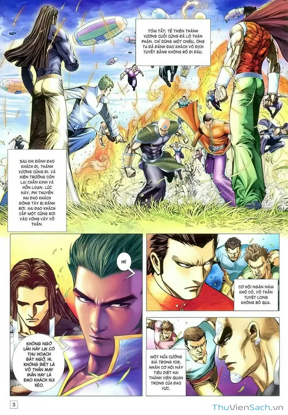 Truyện Tranh Võ Thần 108 trang 2