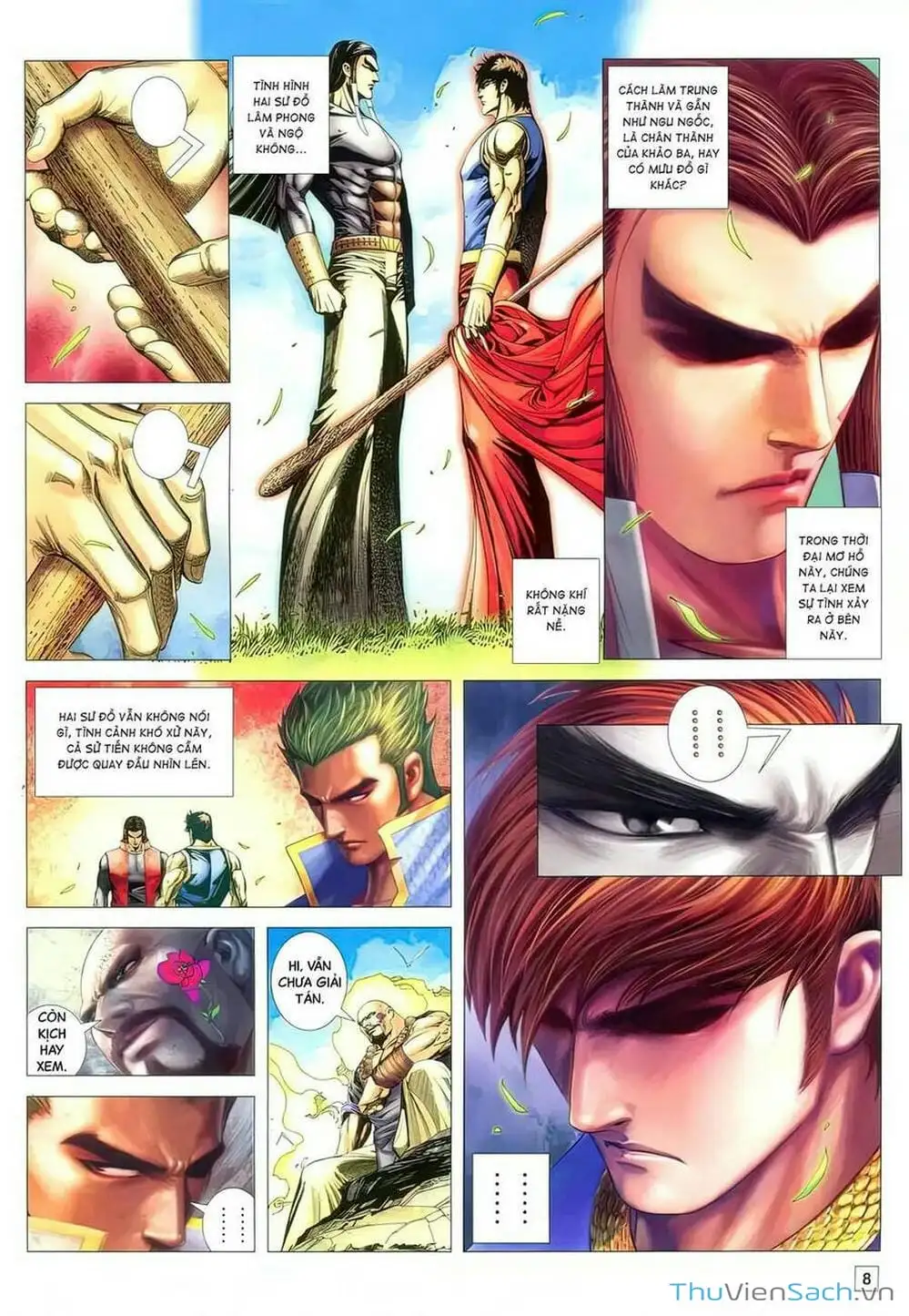 Truyện Tranh Võ Thần 108 trang 2