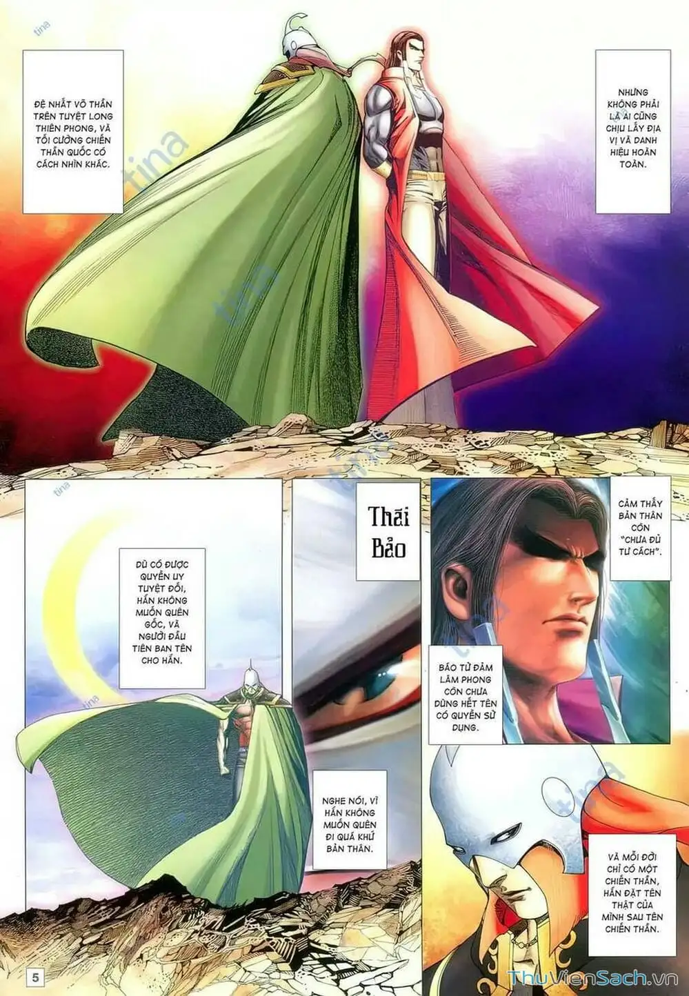 Truyện Tranh Võ Thần 108 trang 2