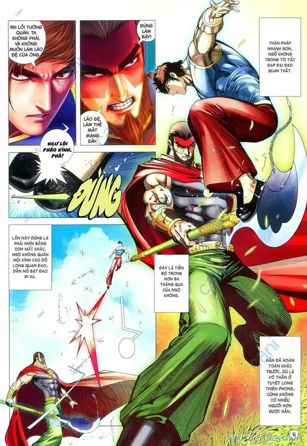Truyện Tranh Võ Thần 108 trang 2