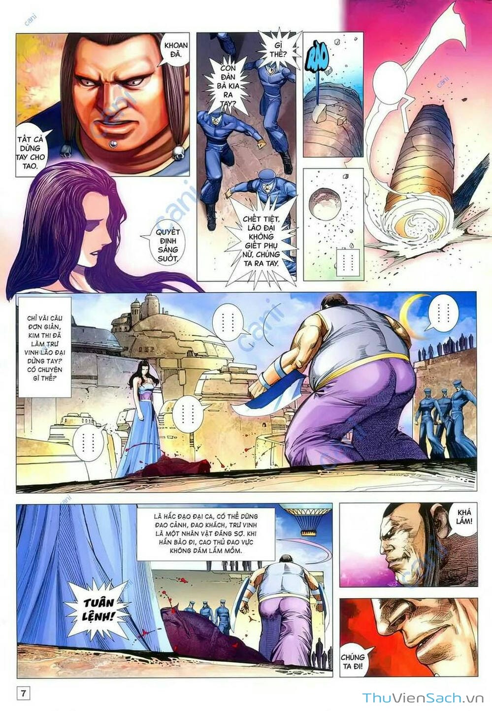 Truyện Tranh Võ Thần 108 trang 2