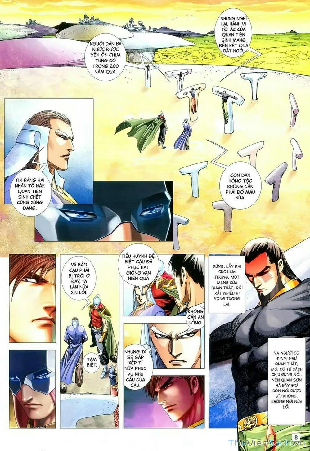 Truyện Tranh Võ Thần 108 trang 2