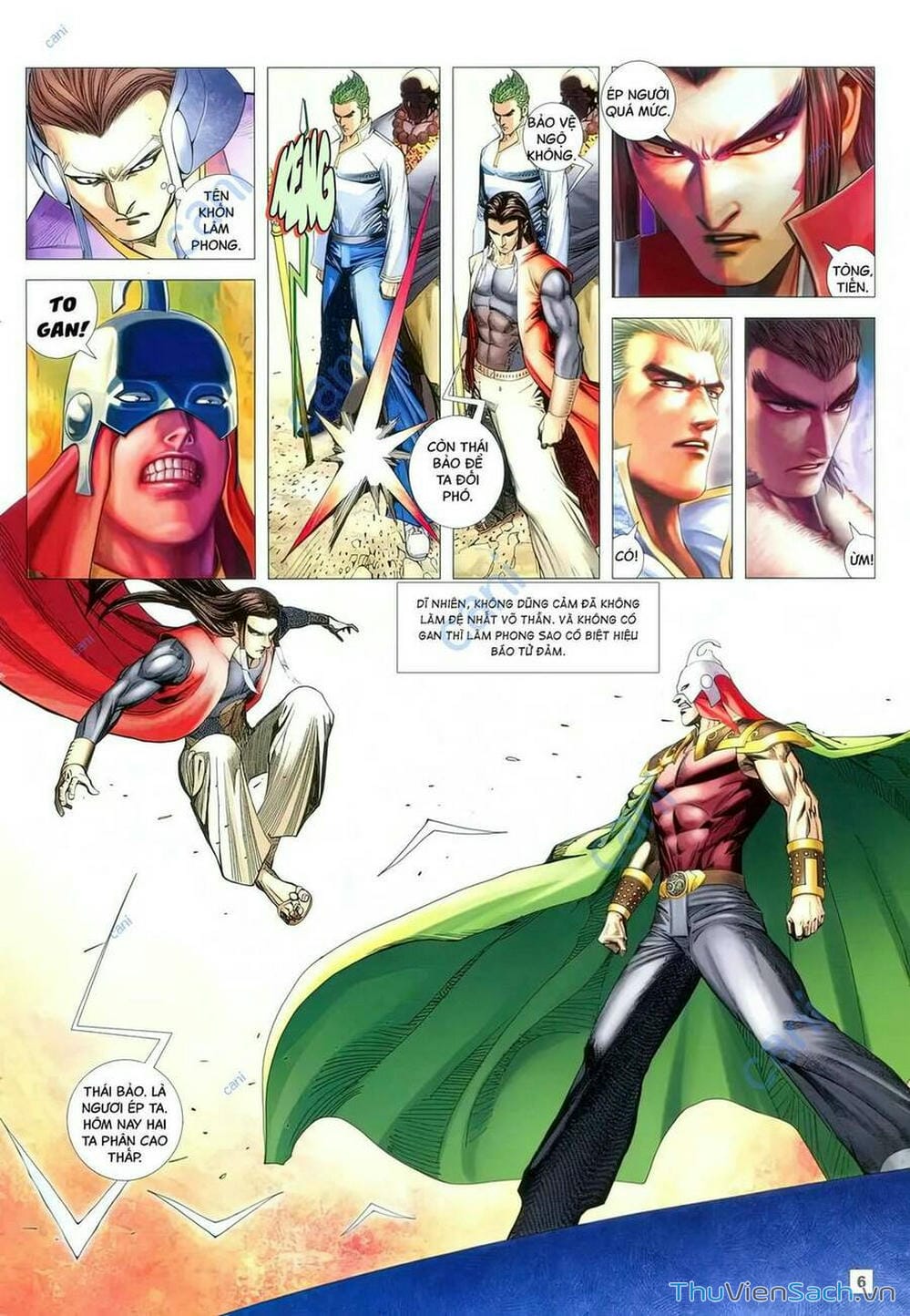 Truyện Tranh Võ Thần 108 trang 2