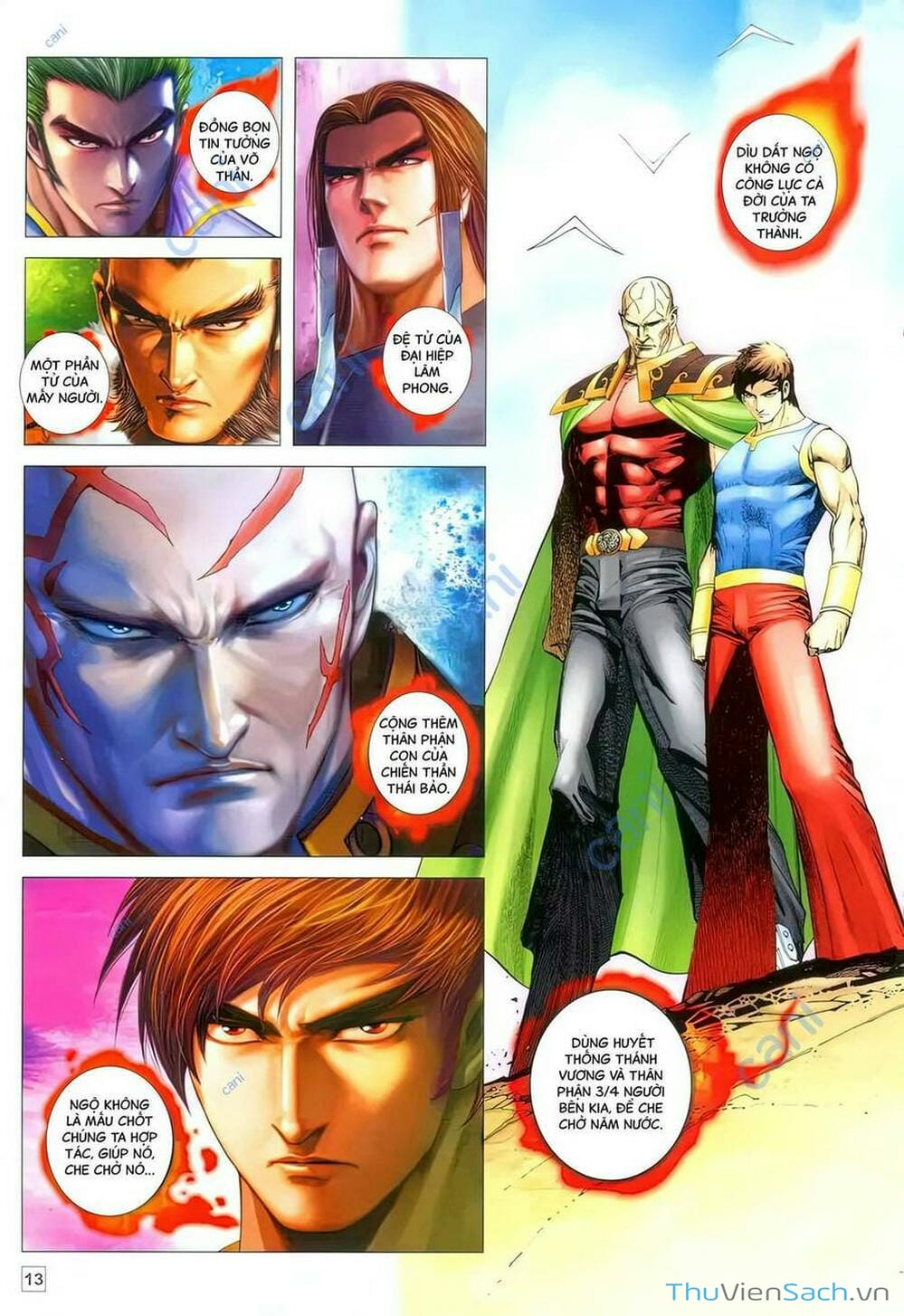 Truyện Tranh Võ Thần 108 trang 2