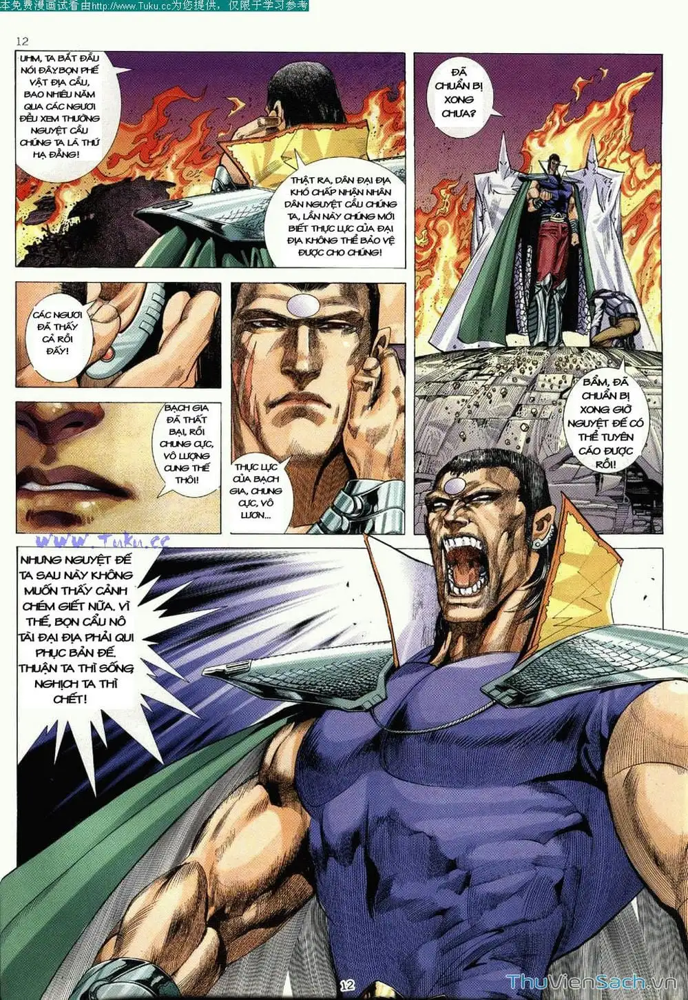 Truyện Tranh Võ Thần Ngoại Truyện trang 2