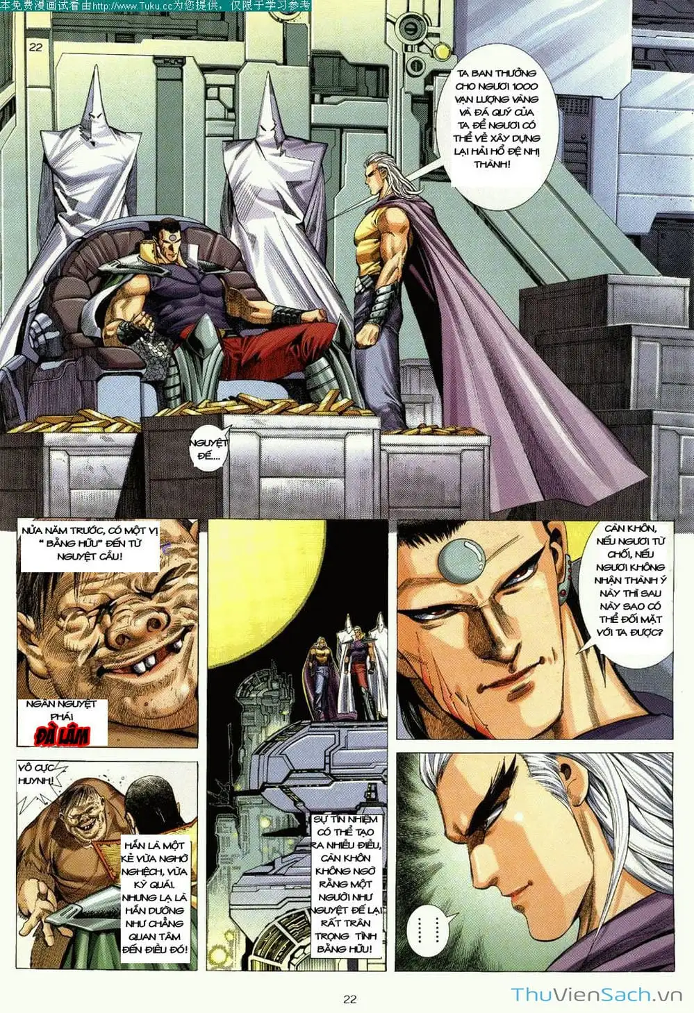 Truyện Tranh Võ Thần Ngoại Truyện trang 2