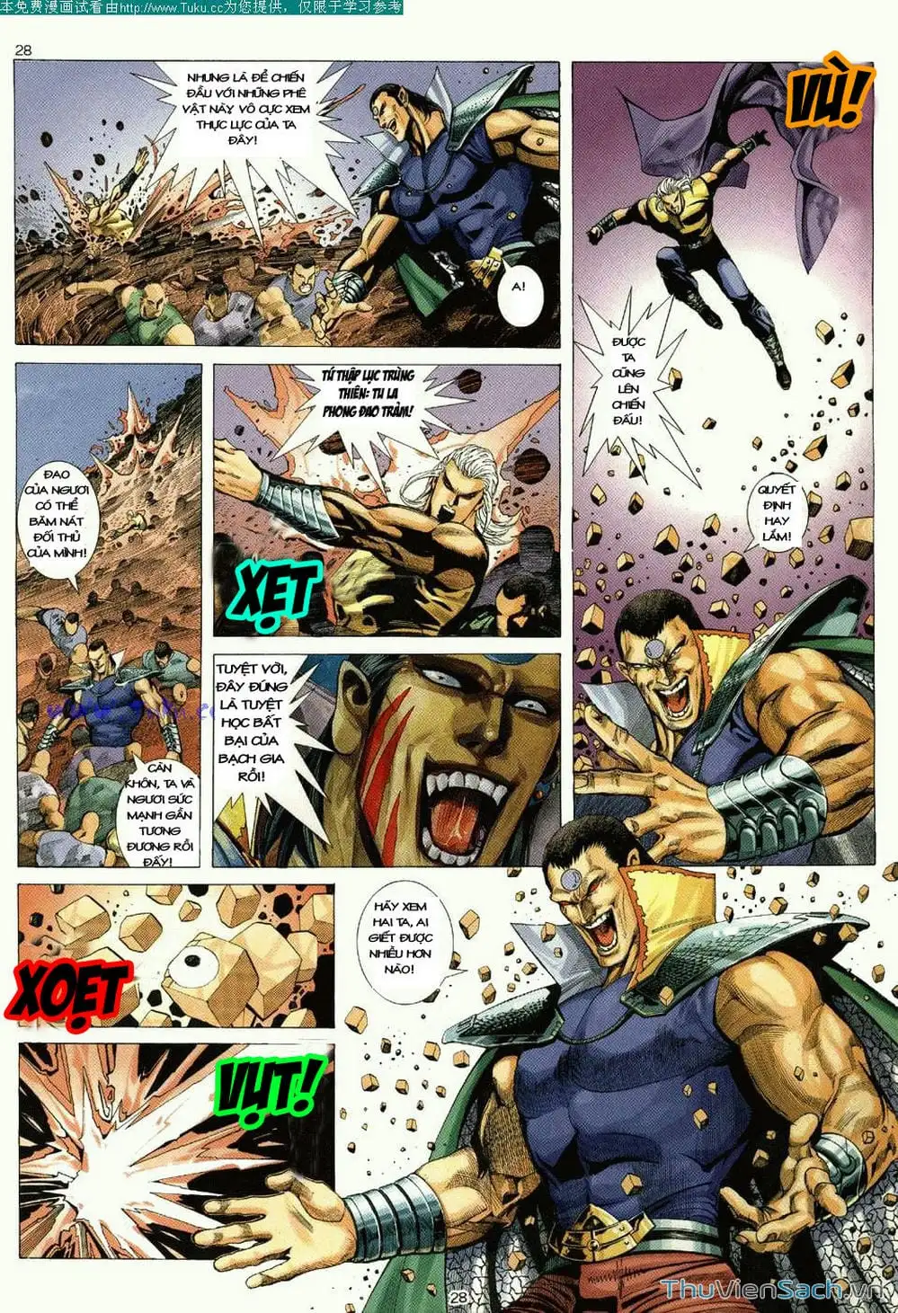 Truyện Tranh Võ Thần Ngoại Truyện trang 2