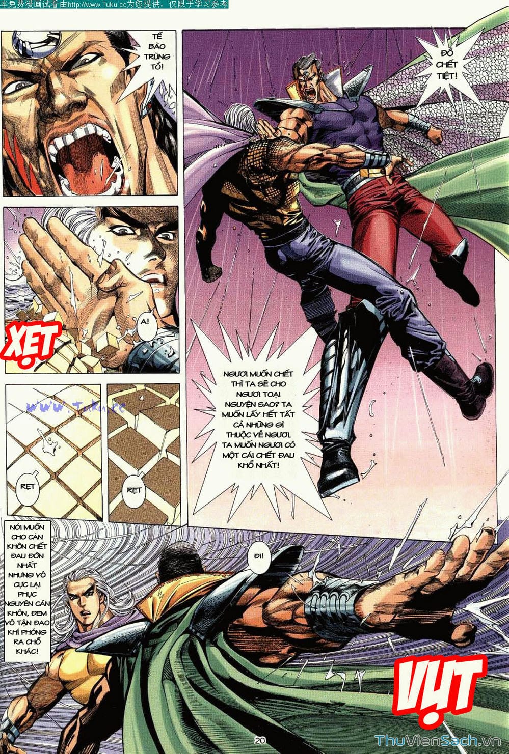 Truyện Tranh Võ Thần Ngoại Truyện trang 2